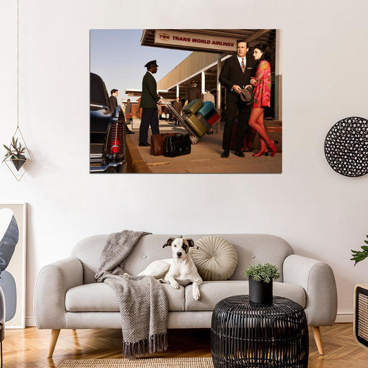 Mad Men Characters Tv Series Wall Art Print Poster