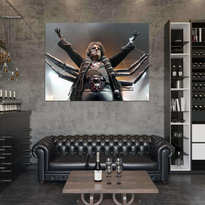 Alice Cooper Hard Rock Music Singer Wall Art Print Poster