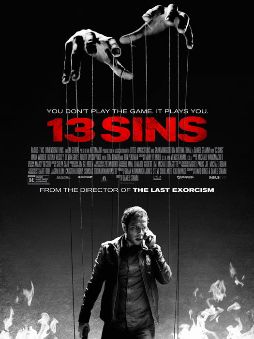 13 sins Tv Series Wall Art Print Poster