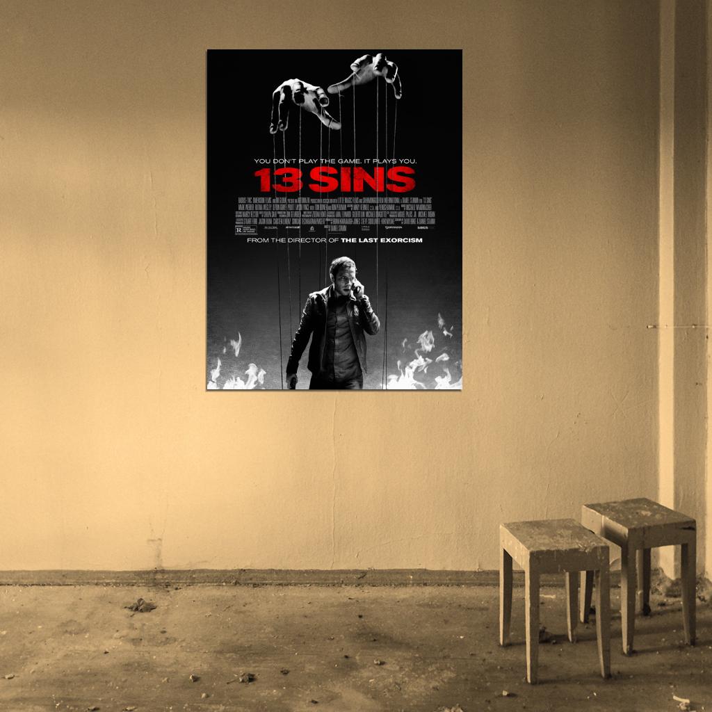 13 sins Tv Series Wall Art Print Poster
