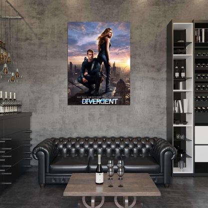 Divergent Movie Wall Art Print Poster