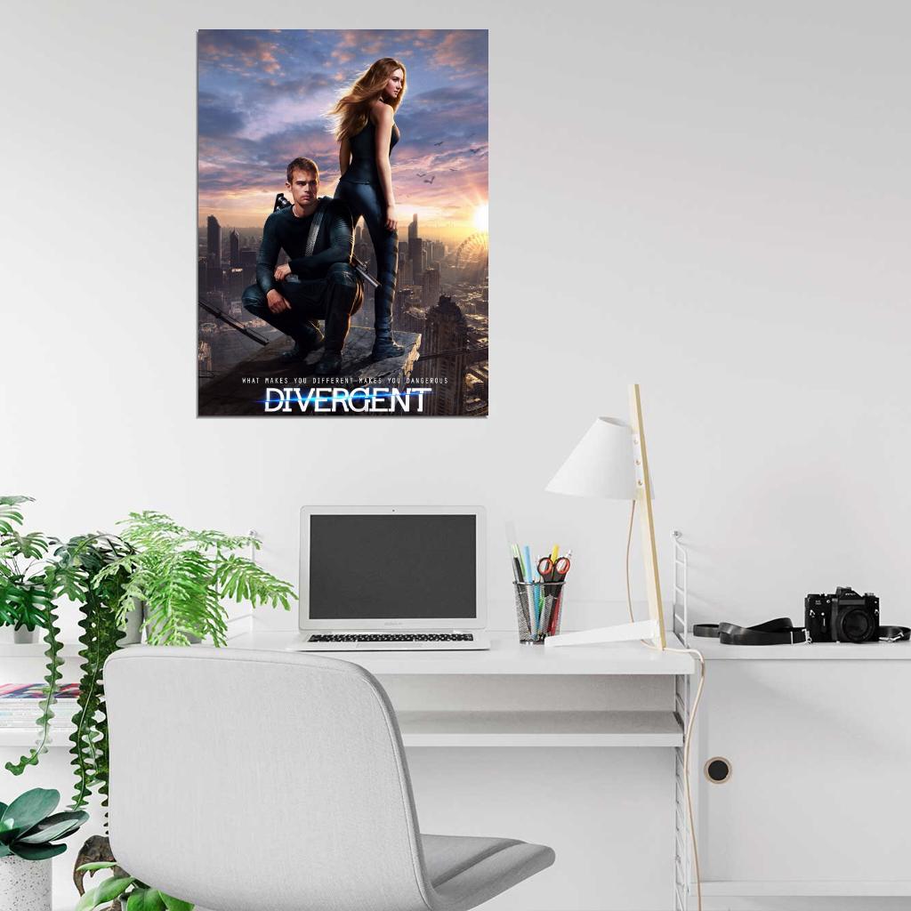 Divergent Movie Wall Art Print Poster