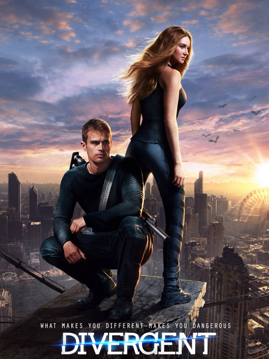 Divergent Movie Wall Art Print Poster