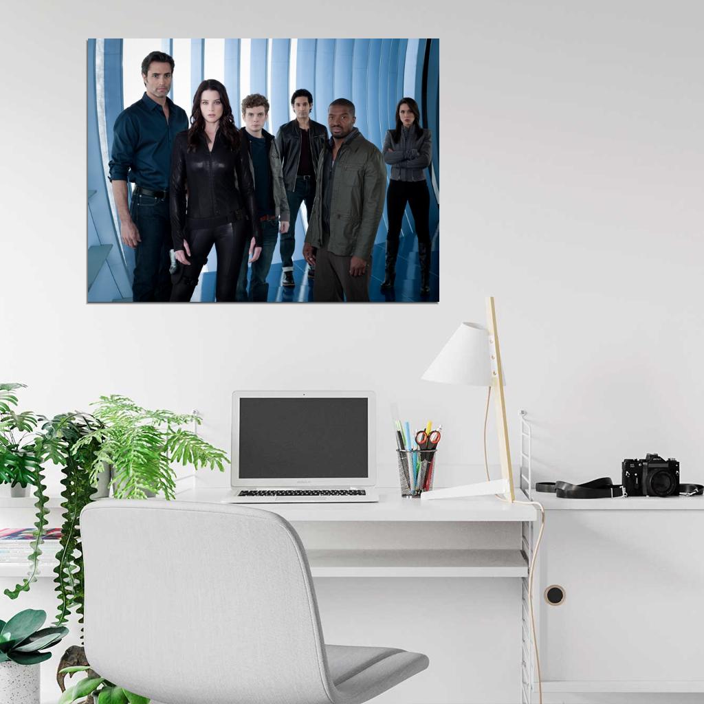 Continuum Characters Cast Tv Series Wall Art Print Poster