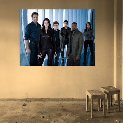 Continuum Characters Cast Tv Series Wall Art Print Poster
