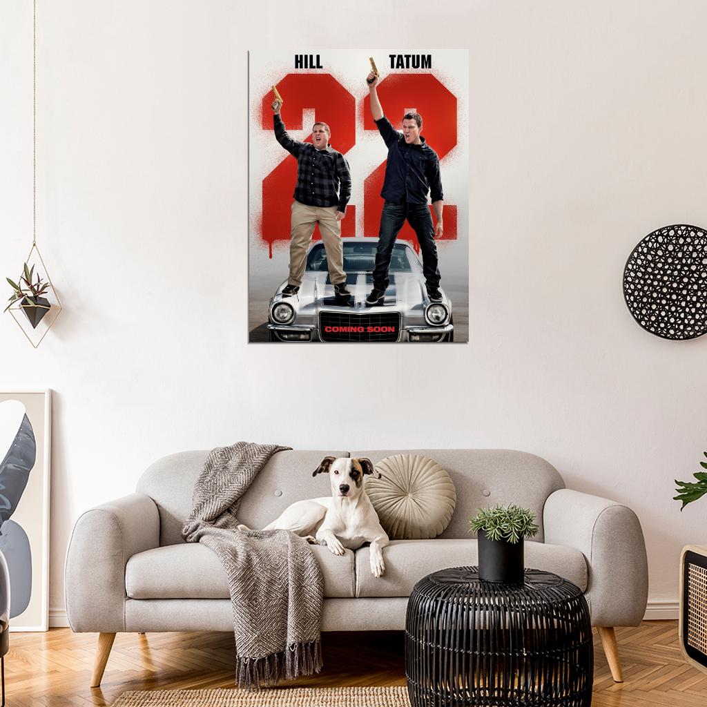 22 Jump Street Channing Tatum Jonah Hill Movie Wall Art Print Poster