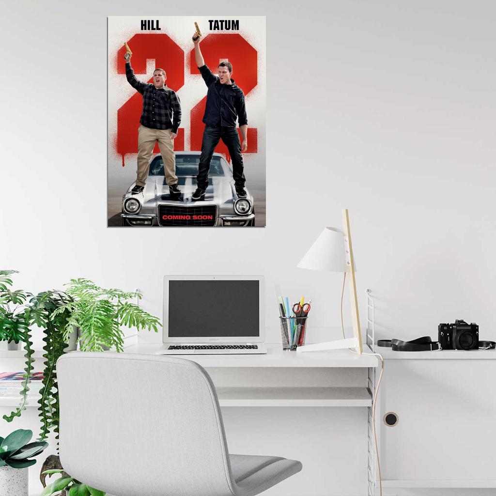 22 Jump Street Channing Tatum Jonah Hill Movie Wall Art Print Poster