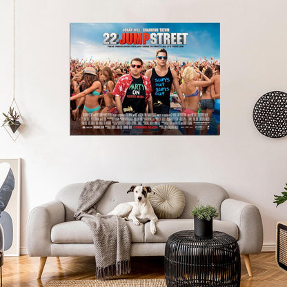 22 Jump Street Movie Wall Art Print Poster
