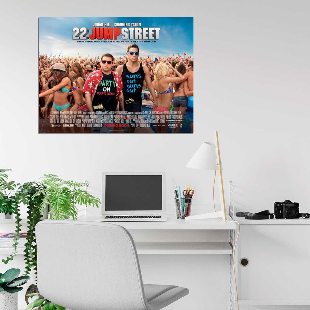 22 Jump Street Movie Wall Art Print Poster