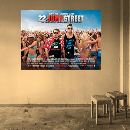 22 Jump Street Movie Wall Art Print Poster