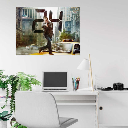 24 Live Another Day Jack Bauer Tv Series Wall Art Print Poster