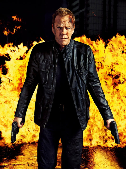 24 Live Another Day Jack Bauer Amazing Fire Tv Series Wall Art Print Poster