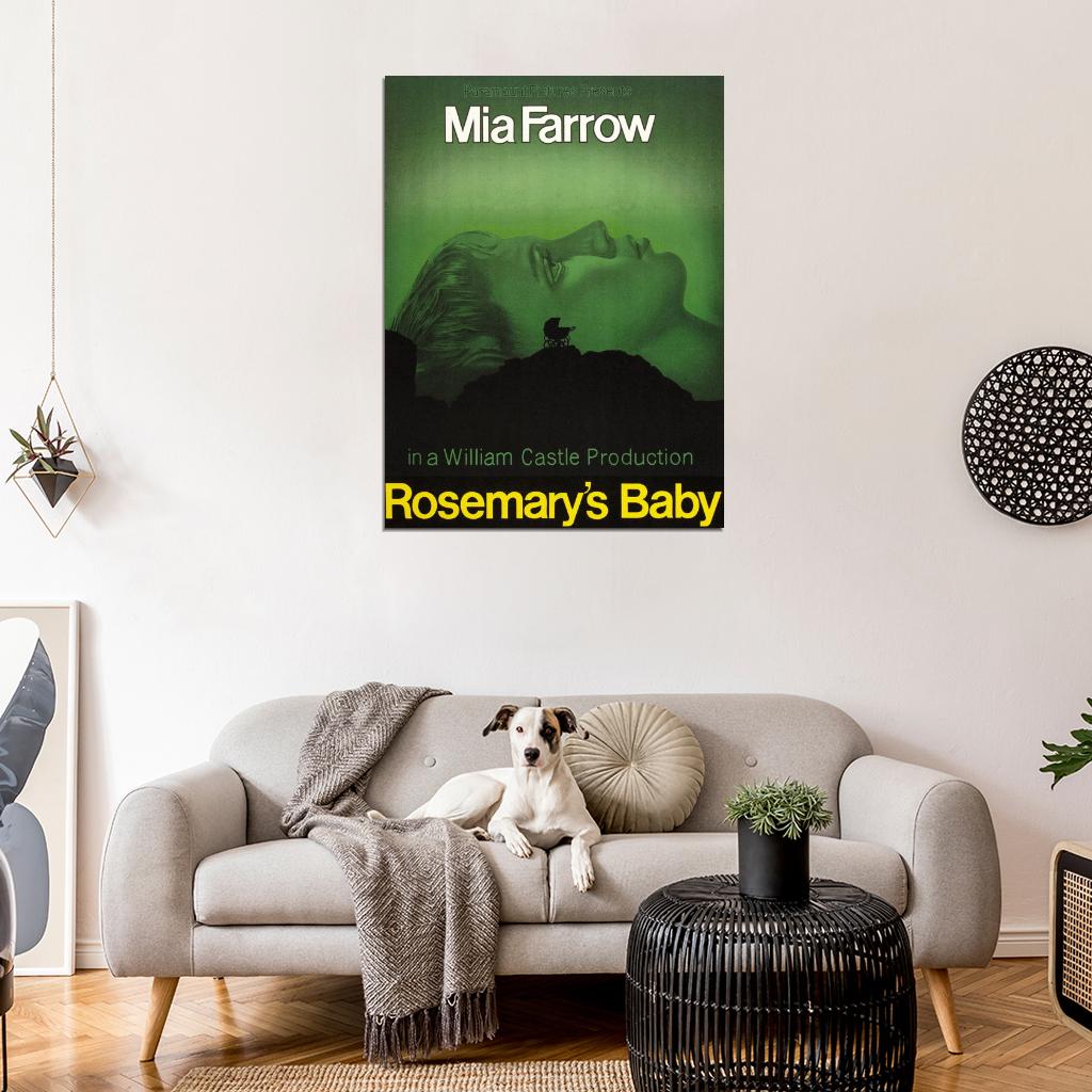 Rosemary's Baby 1968 Movie Wall Art Print Poster
