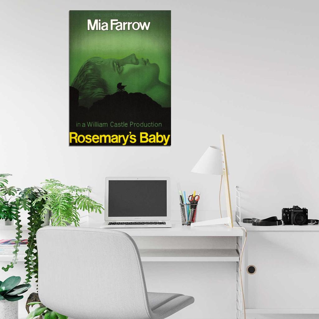 Rosemary's Baby 1968 Movie Wall Art Print Poster
