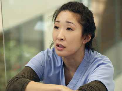 Grey's Anatomy Sandra Oh Cristina Yang Tv Series Wall Art Print Poster