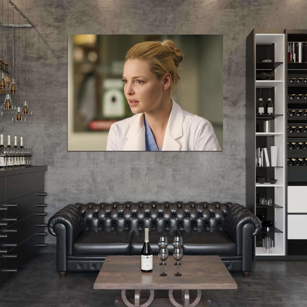 Grey's Anatomy Katherine Heigl Izzie Stevens Tv Series Wall Art Print Poster