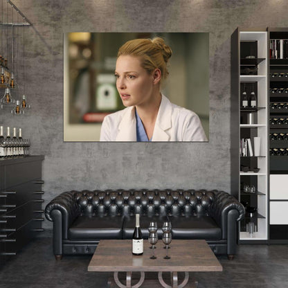 Grey's Anatomy Katherine Heigl Izzie Stevens Tv Series Wall Art Print Poster