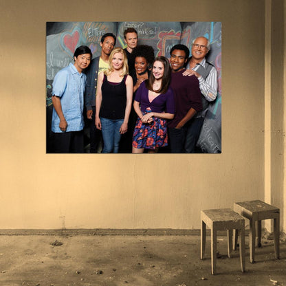 Community Characters Cast Tv Series Wall Art Print Poster