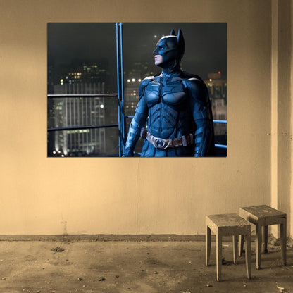 The Dark Knight Christian Bale Movie Wall Art Print Poster