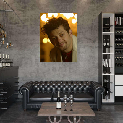 Andy Serkis Portrait Movie Actor Wall Art Print Poster