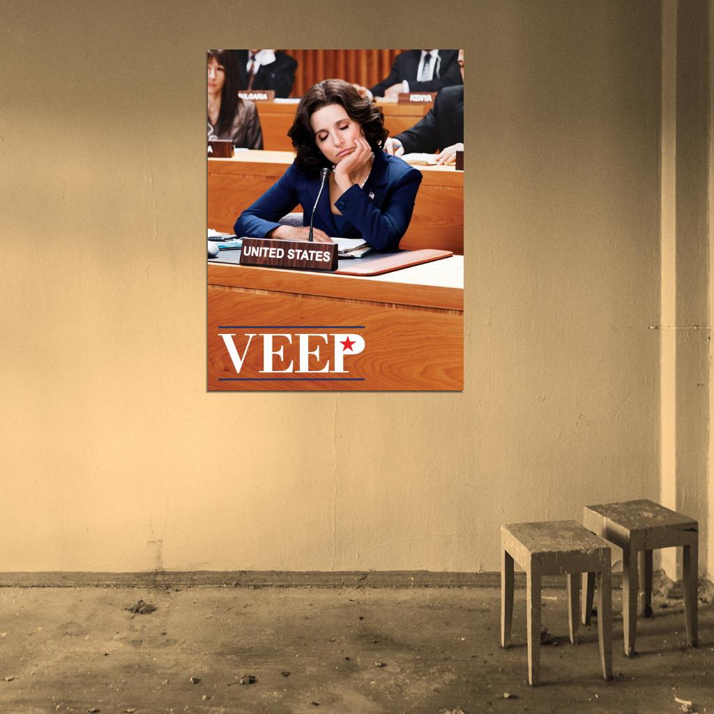 Veep Julia Louis-Dreyfus Tv Series Wall Art Print Poster