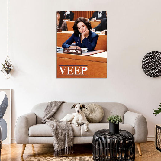 Veep Julia Louis-Dreyfus Tv Series Wall Art Print Poster