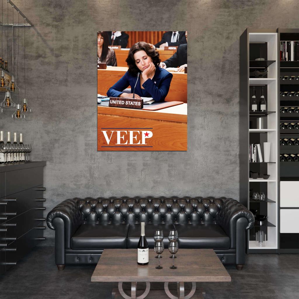 Veep Julia Louis-Dreyfus Tv Series Wall Art Print Poster
