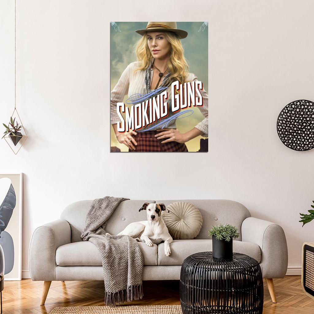 A Million Ways To Die In The West Charlize Theron Movie Wall Art Print Poster