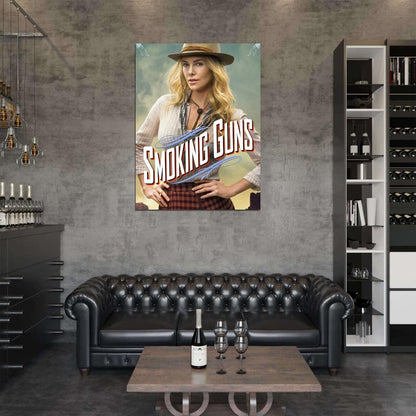 A Million Ways To Die In The West Charlize Theron Movie Wall Art Print Poster