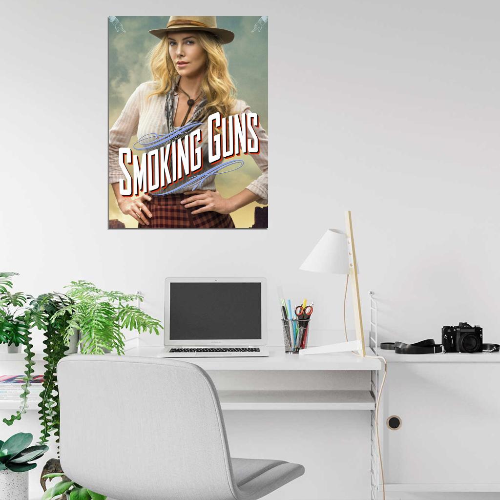 A Million Ways To Die In The West Charlize Theron Movie Wall Art Print Poster