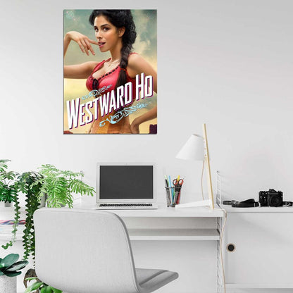 A Million Ways To Die In The West Sarah Silverman Movie Wall Art Print Poster