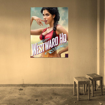 A Million Ways To Die In The West Sarah Silverman Movie Wall Art Print Poster