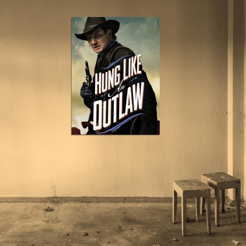 A Million Ways To Die In The West Liam Neeson Wall Art Print Poster