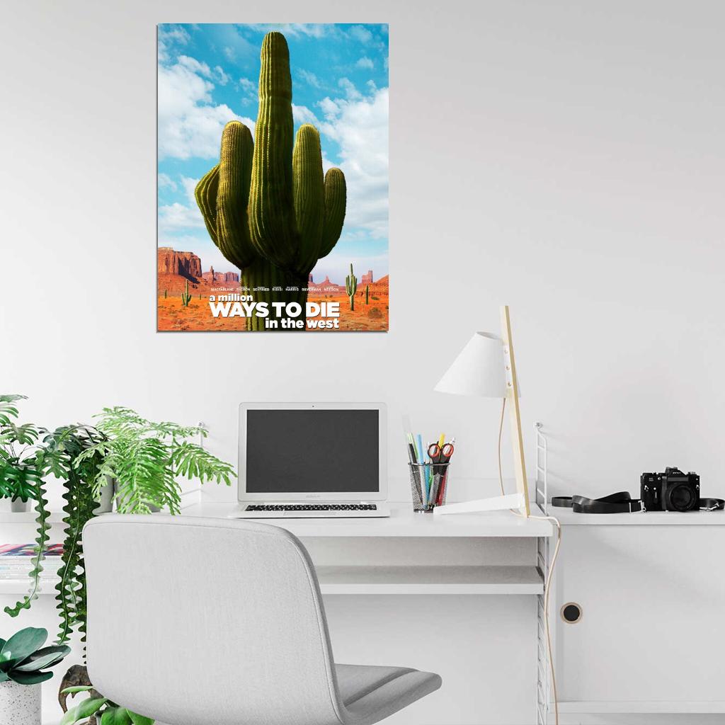 A Million Ways To Die In The West Movie Wall Art Print Poster