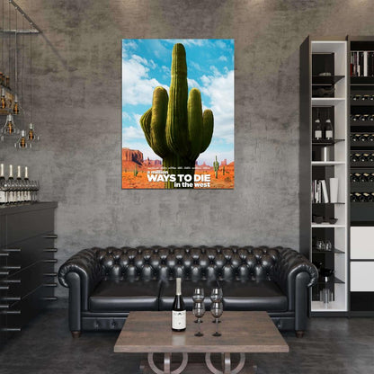 A Million Ways To Die In The West Movie Wall Art Print Poster