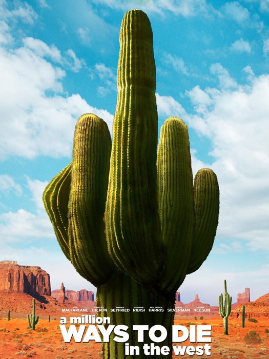 A Million Ways To Die In The West Movie Wall Art Print Poster