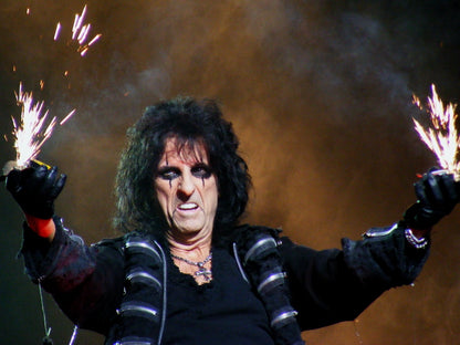 Alice Cooper Hard Rock Music Singer Wall Art Print Poster