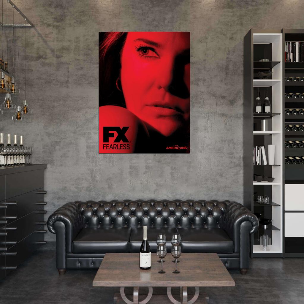 The Americans Tv Series Wall Art Print Poster