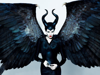 Maleficent Angelina Jolie Movie Actor Wall Art Print Poster