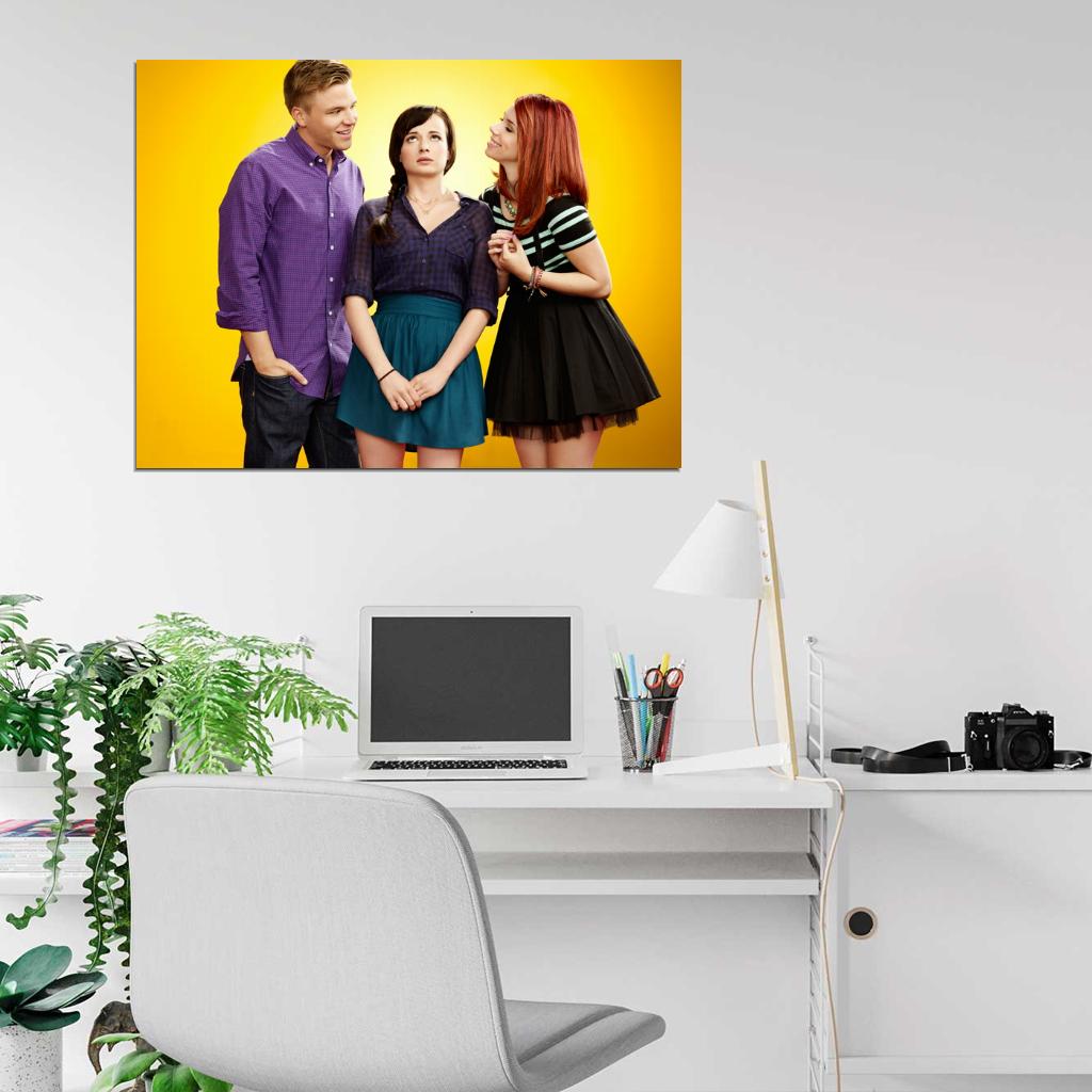 Awkward Characters Cast Tv Series Wall Art Print Poster