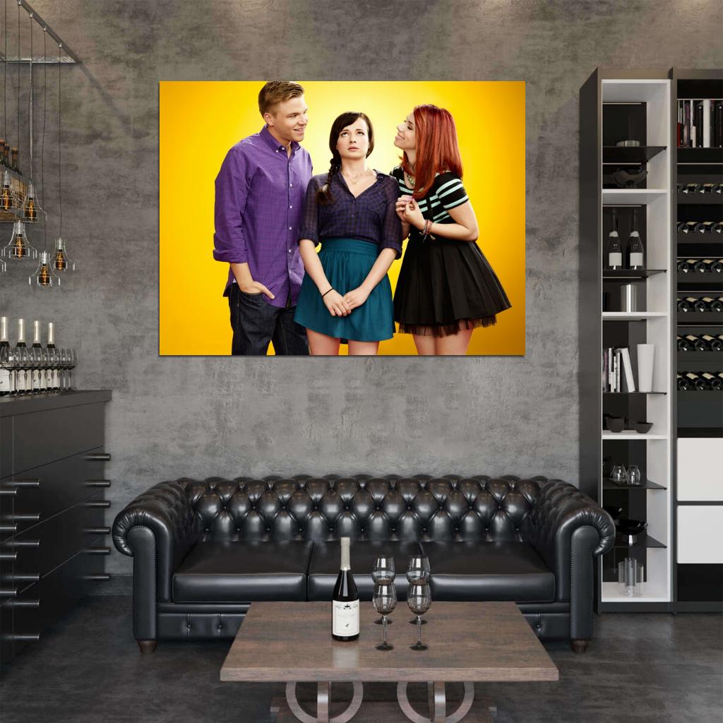 Awkward Characters Cast Tv Series Wall Art Print Poster