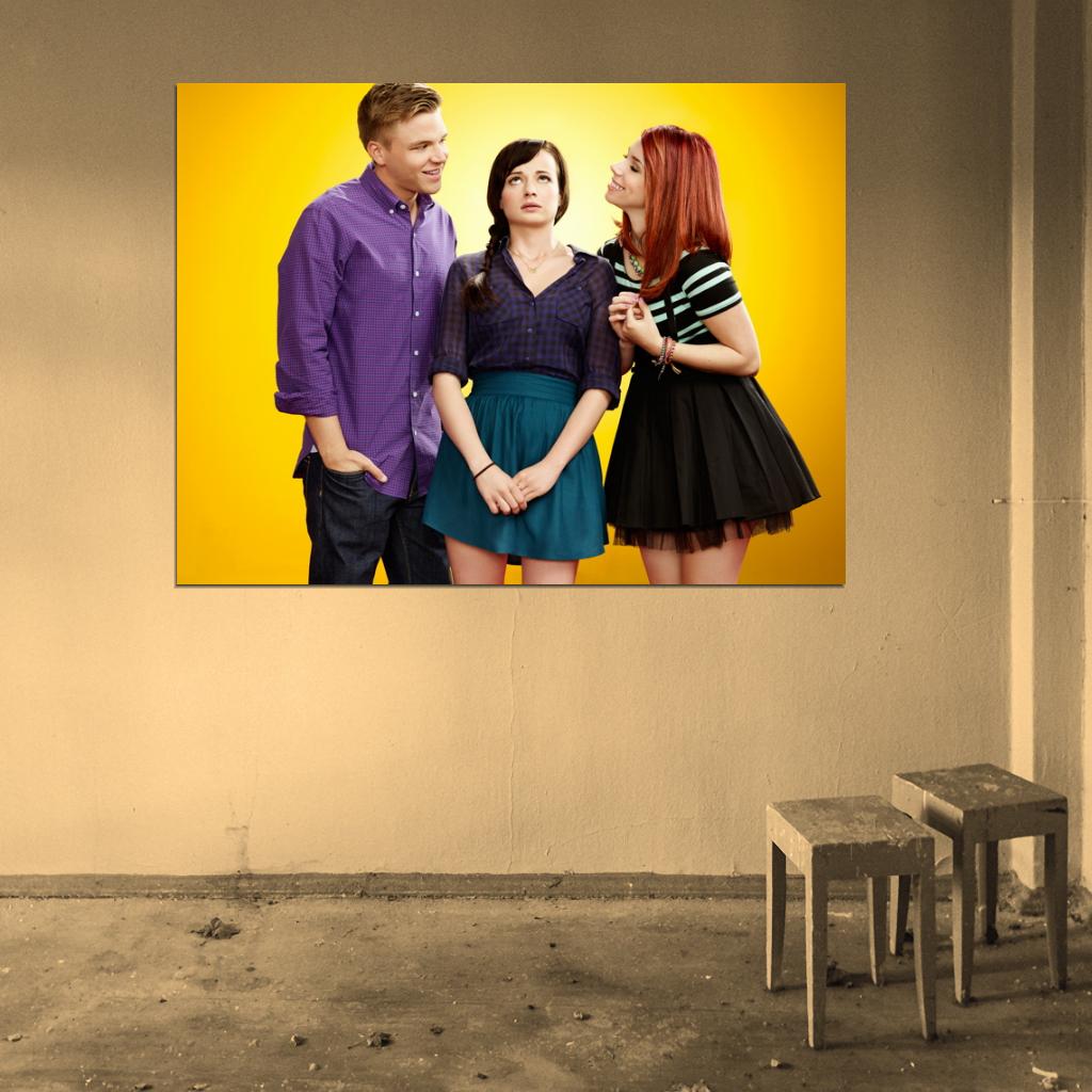 Awkward Characters Cast Tv Series Wall Art Print Poster