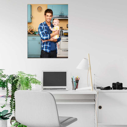 Baby Daddy Jean-Luc Bilodeau Cast Ben Wheeler Tv Series Wall Art Print Poster