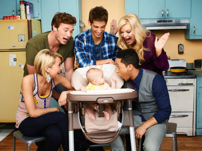 Baby Daddy Funny Characters Cast Tv Series Wall Art Print Poster