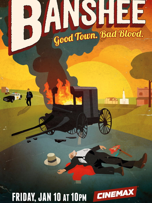 Banshee Art Painting Tv Series Wall Art Print Poster