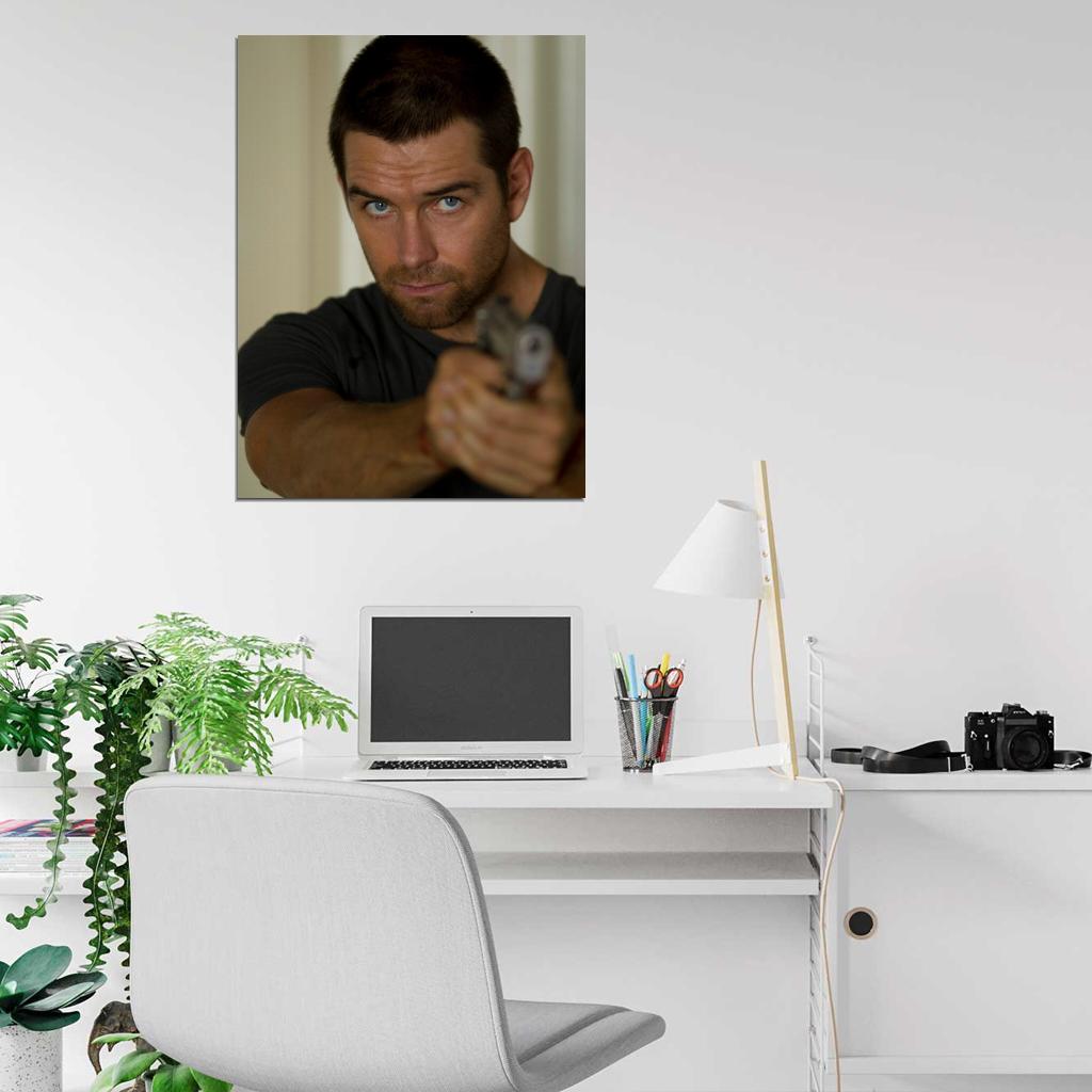 Banshee Antony Starr Portrait Tv Series Wall Art Print Poster