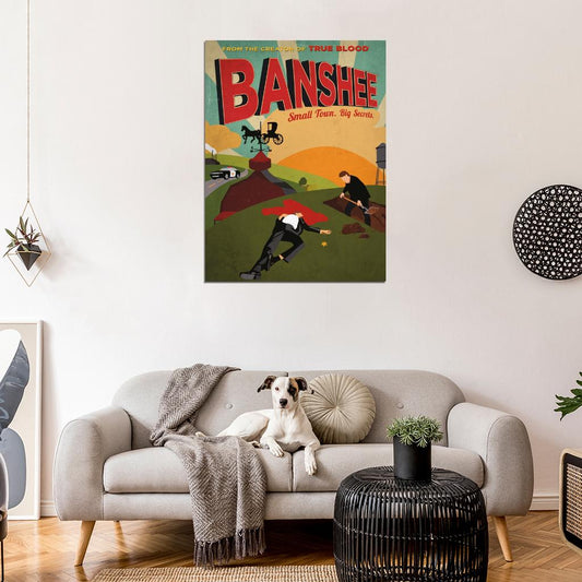 Banshee Painting Art Tv Series Wall Art Print Poster