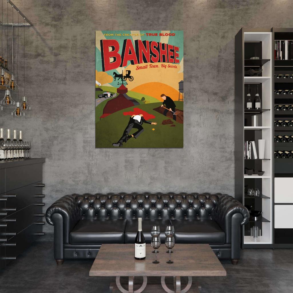 Banshee Painting Art Tv Series Wall Art Print Poster