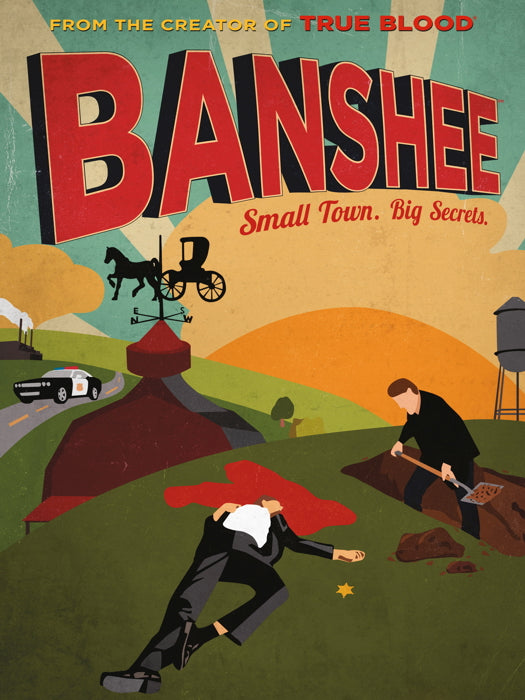Banshee Painting Art Tv Series Wall Art Print Poster