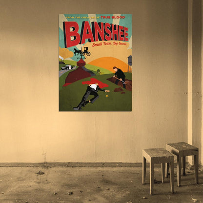 Banshee Painting Art Tv Series Wall Art Print Poster